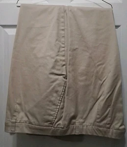 1 Pr. St Johns Bay Hose Damen Größe 28 W Mid Rise Khaki/Beige Farbe chemisch gereinigt! - Bild 1 von 8