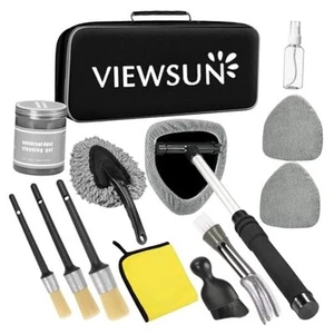 Windshield Cleaner Tool, 13Pcs Car Interior Cleaning Kit, Car Detailing Kit - Picture 1 of 8
