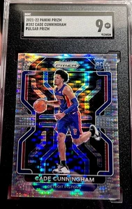 2021-22 PRIZM CADE CUNNINGHAM ROOKIE Silver Pulsar PRIZM RC 282! Only One Listed - Picture 1 of 4