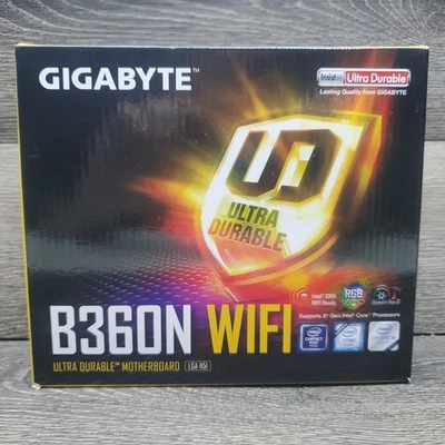 Placa madre Gigabyte B360N Wifi B360 DDR4 LGA1151 32 GB Foto 1 de 4