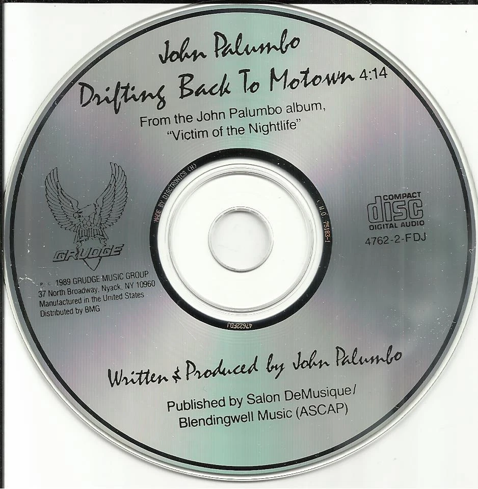 Uncle Louie Crack the Sky JOHN PALUMBO Drifting back to Motown PROMO CD Single - Image 1 of 1