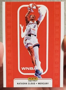 NATASHA CLOUD 2024 WNBA PANINI INSTANT THE LOGO INSTANT CARD MERCURY PR/2832 - Bild 1 von 2