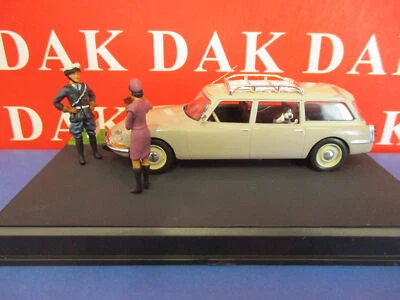 Die cast 1/43 Modellino Auto Diorama La Route Bleue Citroen ID 20 Break - Immagine 1 di 4