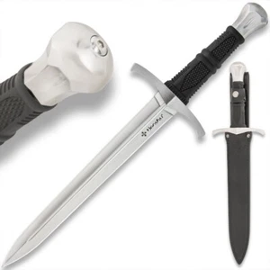 Honshu Crusader Quillon Dagger with Sheath | Carbon Steel Blade | Length 18 5/8” - Picture 1 of 7
