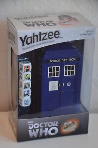 DR. WHO 50th Anniversary Yahtzee Game Collector's Edition NEW In BOX