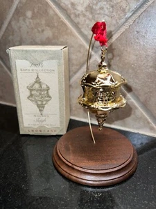 Hallmark 1994 Expo 22 Karat Gold Plated Sleigh Collection Showcase Ornament NIB - Bild 1 von 6
