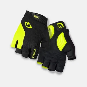 Giro Strade Dure Supergel Black/Highlight Yellow Large -Open Box - Picture 1 of 1
