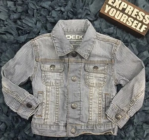 Peek Latzhose Kleinkind Denim Unisex Jacke Größe 12-18 Monate - Bild 1 von 8