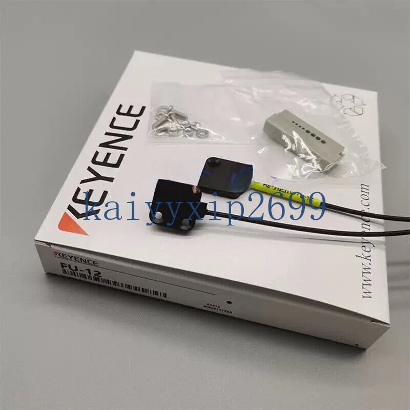 KEYENCE FU-12 Fiber Optic Sensor FU12 Transmissive Fiber Optic Unit - Image 1 of 1