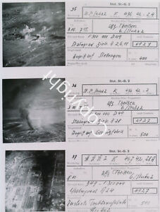 Archiv  Kopie Luftaufnahmen von Stalingrad mit Flugbericht 1942  X69