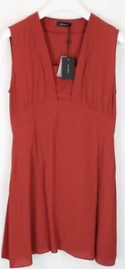 Cop Copine Tisiphone Vestido Mujer (Eu) 40 sin Mangas Forrado Mini Rojo - Imagen 1 de 7