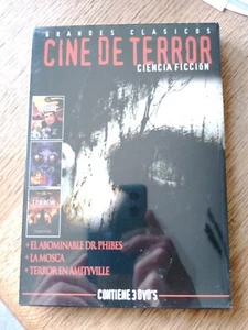 Die Fliege (1958), Schreckenskabinett des Dr. Phibes, Amityville H. 3 DVD Dt.Ton - Bild 1 von 2