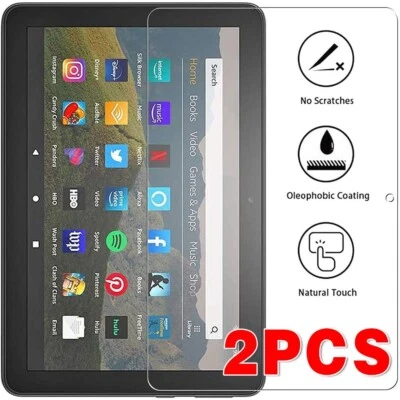 2 x Pack Tempered Glass Screen Protector -For Amazon Fire 7 12th Generation 2022 - Image 1 of 4
