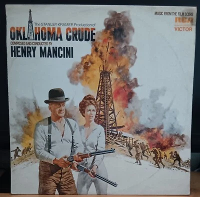 Henry Mancini – Oklahoma Crude soundtrack - 1973 LP Record excellent, cover G - Image 1 of 3