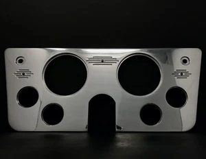 1967 1968 1969 1970 1971 1972 CHEVY TRUCK 6 GAUGE BILLET DASH INSERT - Bild 1 von 4
