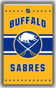 Bandiera memorabile squadra di hockey bufalo 3x5 piedi 90x150 cm sciabole decorazione miglior banner - Foto 1 di 6