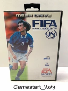 FIFA ROAD TO WORLD CUP 98 SEGA MEGA DRIVE - USATO PERFETTAMENTE FUNZIONANTE PAL - Picture 1 of 17