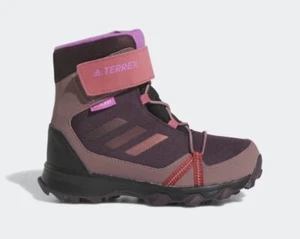 adidas Terrex Snow Cold.Rdy Winter Boots Mens Pink UK 6 Brand New - Picture 1 of 6