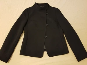 Womens Talbots Jacket Blazer 2 Black - Picture 1 of 11
