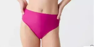 J. Crew Größe Medium Hallie High-Rise Full-Coverage Bikinihose BM642 NEU - Bild 1 von 8