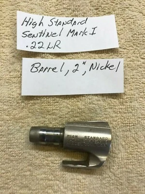 High Standard Sentinel, Mark I, ствол, 2 дюйма никель - Изображение 1 из 4