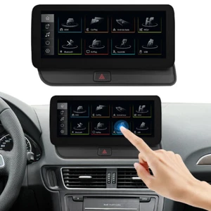 12.3” Screen For Audi Q5 SQ5 MMI 3G Autoradio Android Carplay Mulitmedia NAVI - Picture 1 of 14