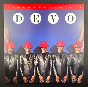 DEVO Freedom of Choice • 2009 RED Colored vinyl OOP record LP NM M- - Picture 1 of 4