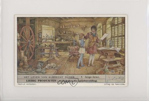 1950s Liebig The Life of Albert Durer Dutch Jonge Jaren #1 z6d