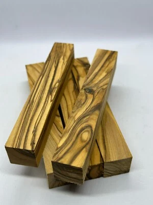 Pen Blanks - Extremely Figured Beautiful Olive Wood Holyland Pen Turning Blanks - image 1 of 3