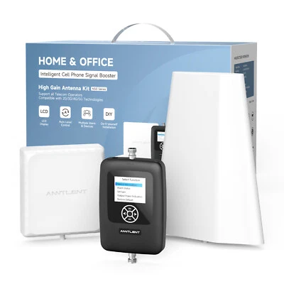 5G 4G LTE Cell Phone Signal Booster 700/850/1700/1900MHz Band 12/13/17/2/5/4 Kit - Image 1 of 4