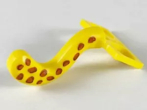 Lego Minifigur gelb Kostüm Schwanz Katze mit Leoparden Flecken Muster - Bild 1 von 1