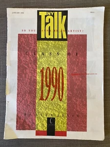 NY Talk Magazine - Jan 1986 - “Class of 1990” issue - Picture 1 of 4
