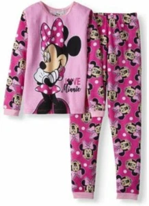 Minnie Mouse Girls' thermal 2-Piece underwear set - Size 8 or 10 NWT - Picture 1 of 1
