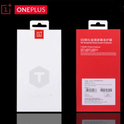 100% Original OnePlus 8T 7T 7 6T 3D Tempered Glass Screen Protector Full Cover - Image 1 of 4