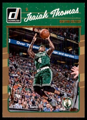 2016-17 Donruss Isaiah Thomas Boston Celtics #20 - Image 1 of 2