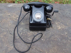 Vintage Kellogg Redbar 1000 Series Masterphone with Cord and Crank - Picture 1 of 12