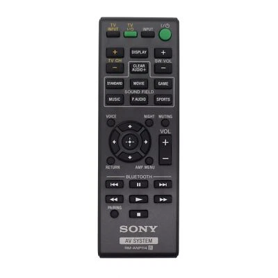 New Original RM-ANP114 For Sony AV System Remote Control HT-CT770 HT-CT370 - Image 1 of 4