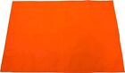 Drapeau de chasse orange vif orange vif avec poche à mât