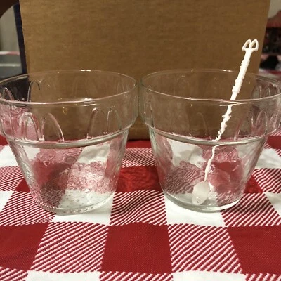 2- 1970's, McDonald's, Strawberry / Chocolate Sundae Glass (Scarce / Vintage) - Image 1 of 4