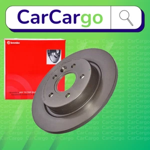 Brembo Solid Rear Brake Discs Pair For Ford C-Max 2.0 TDCi 2007-2010 280 mm - Picture 1 of 9