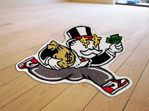 Alec Monopoly Board Game Hypebeast Floor Mat Living Room Area Carpet Wool Rugs - Picture 1 of 8