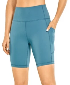 BNWT - CRZ Yoga Womens Biker Compression Shorts Size S (8-10) - Picture 1 of 2