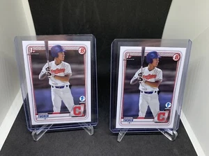 1- 2020 Bowman Draft 1st Edition Base #BD-60 Carson Tucker - Cleveland Indians - Picture 1 of 3