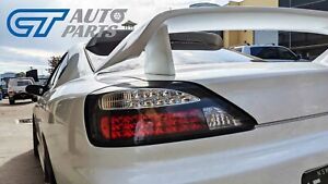 BLACK Dynamic LED Tail lights for 99-02 Nissan Silvia 200SX S15 Spec R YASHIO