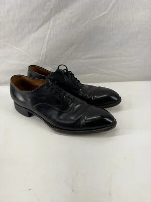 Zapatos de vestir Oxford Churchill England para hombre de cuero negro con cordones y puntera talla 12 C Foto 1 de 4