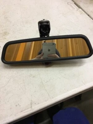 BMW 525i Rear View Mirror w Auto Dim Homelink - Image 1 of 4