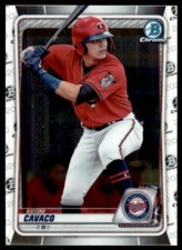 2020 Bowman Chrome Prospects I #BCP-118 Keoni Cavaco - Minnesota Twins