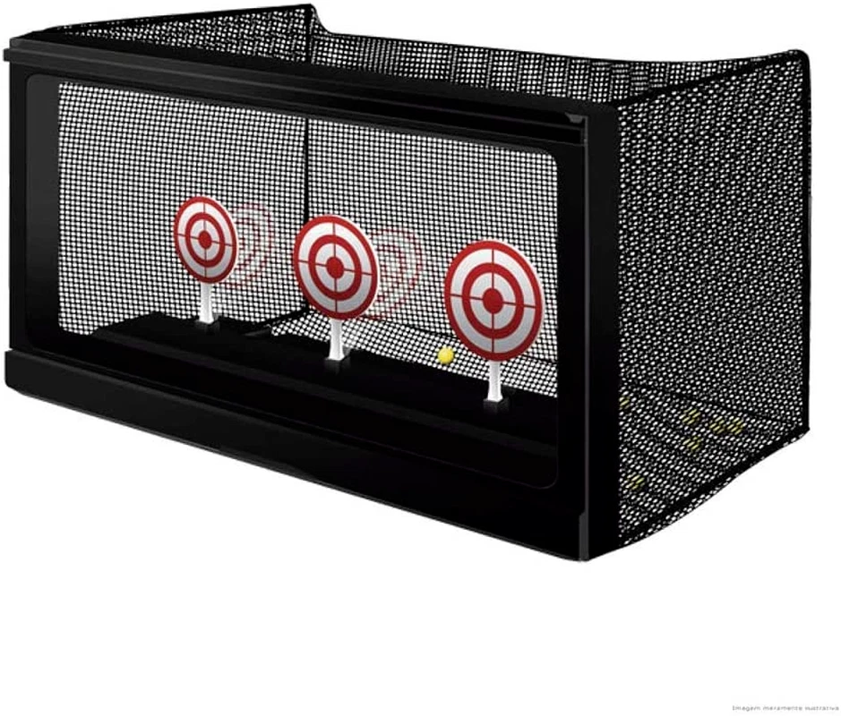 Crosman Indoor Outdoor Auto Reset Airsoft BB Gun Trap Target Shooting Stand New