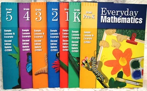 Everyday Mathematics Pre K-5 Sample Lessons & Excerpts - Set of 7 - Picture 1 of 12