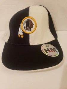 NEW Washington Redskins - Men's White Fitted Hat H.M. Caps Inc. Size L/XL - Bild 1 von 12